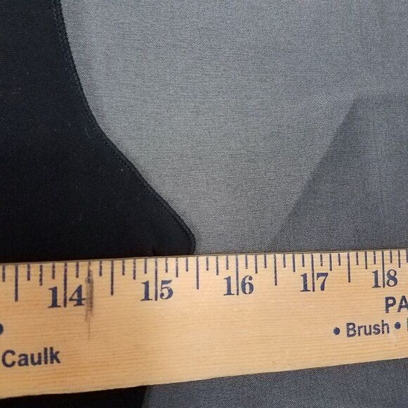 Wet Seal Medium Black Sleeveless Pull On Sheath Dress Asymmetrical Hem Stretch M - Picture 9 of 11